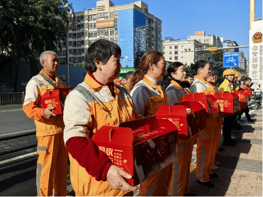 筑户外劳动者温暖港湾